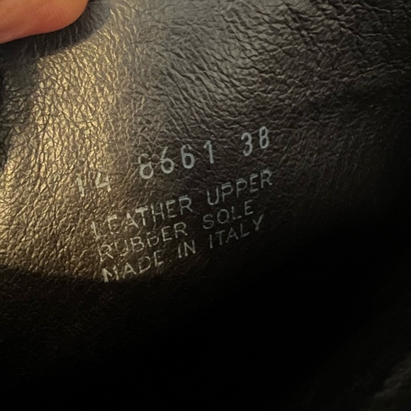 Boemos Italian buttery soft leather tall boots sale size 38 (7.5 US) - Picture 6 of 11